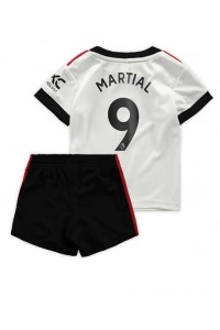 Manchester United Anthony Martial #9 Babytruitje Uit tenue Kind 2022-23 Korte Mouw (+ Korte broeken)